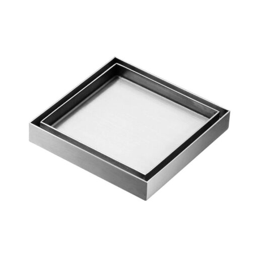 Sedek - Kano 120 x90mm Tile Insert Floor Waste SS304 - KANO-120-304-90