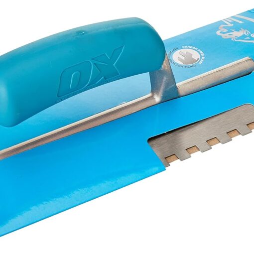 OX Carbon Steel Notch Trowel
