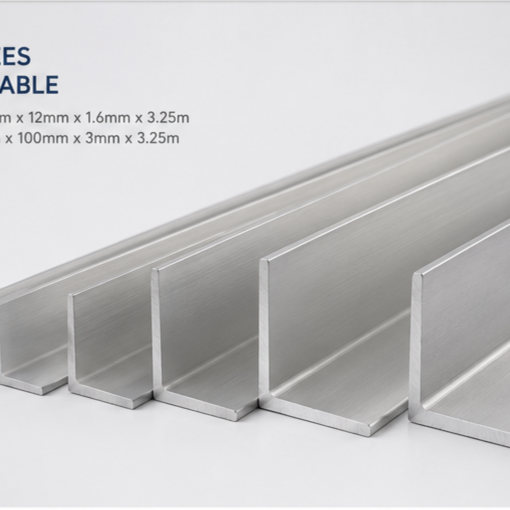 Alternative view of ACA - Angle 6060 T5 Geometric Aluminium Angle