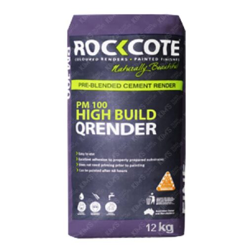 Alternative view of ROCKCOTE Quick Render High-Build 12Kg