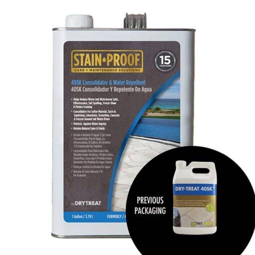 Alternative view of StainProof 40SK Consolidator & Water Repellent Sealer (2 Sizes)