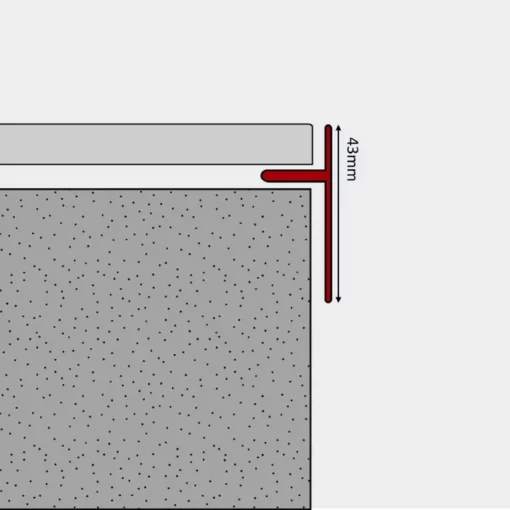 Alternative view of All Edge Aluminium angle Matt Silver - 10mm X 33mm X 3m