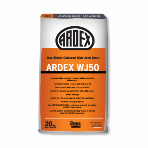 Ardex Wj50 Grout 20Kg (4 Colors)