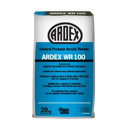 Ardex WR100 Acrylic Render 20kg