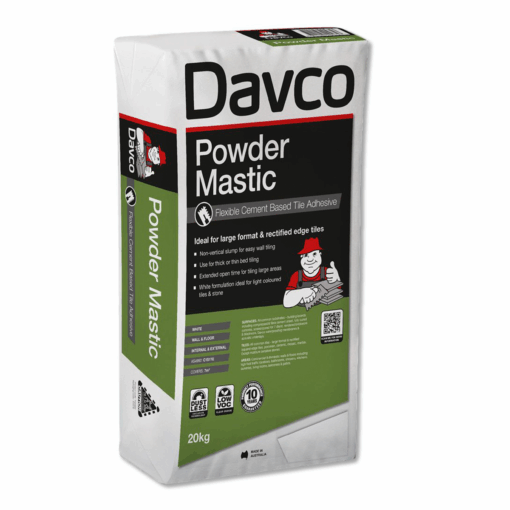 Davco Powder Mastic Dustless Tile Adhesive 20Kg