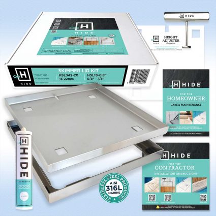 Alternative view of HIDE Skimmer Lid Kit 306