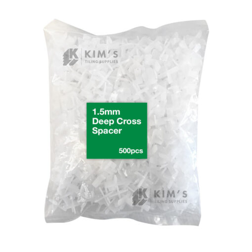 Kc - Deep Cross Shape Tile Spacer 1.5mm X 500pcs