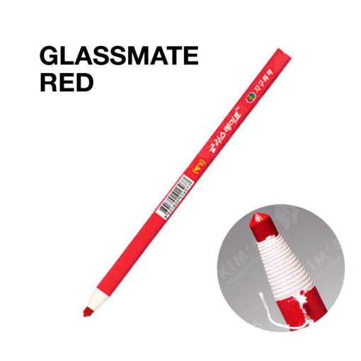 Alternative view of Kc Glassmate Red Pencil