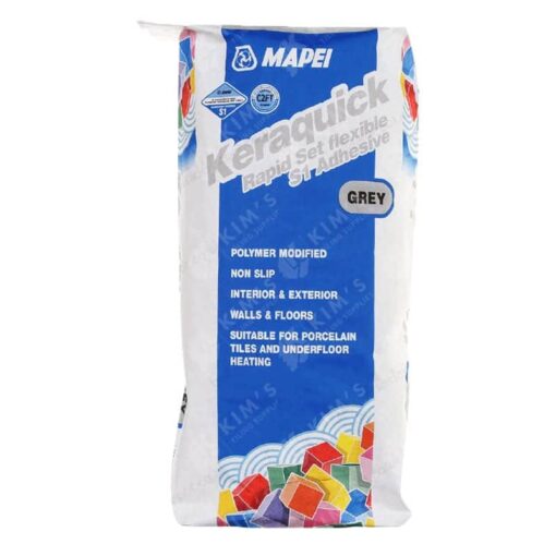 Alternative view of Mapei Keraquick S1 Tile Adhesive White & Grey 20Kg