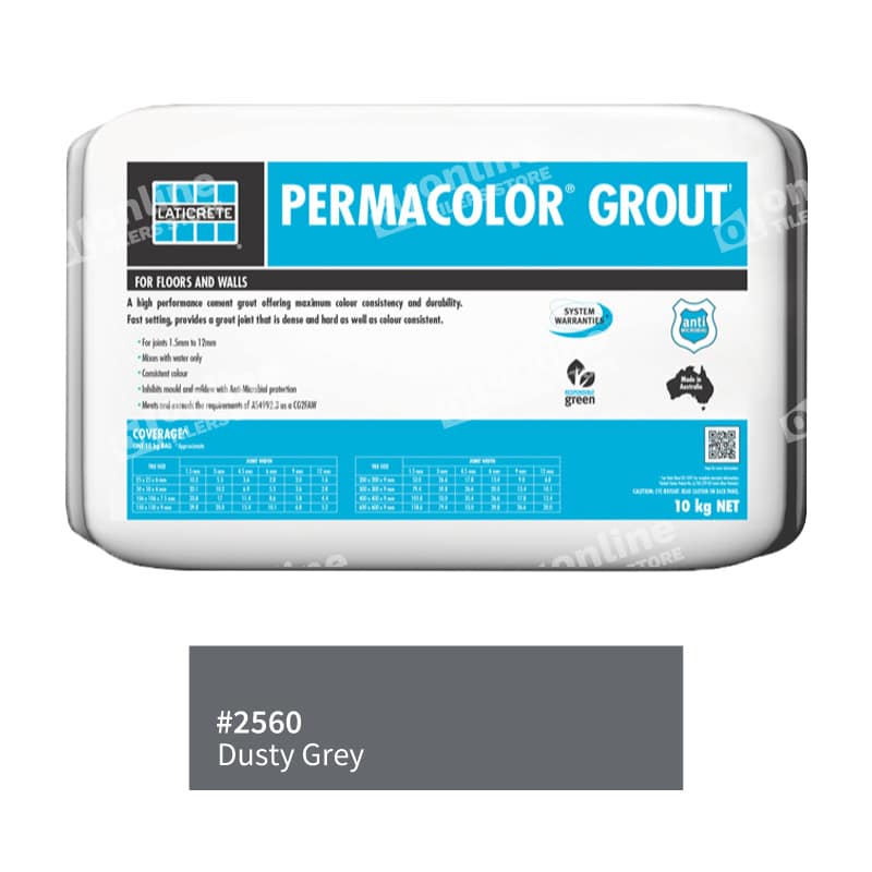 tiling supplies sydney Laticrete Permacolor grout 10kg (20 colors) - Image 15