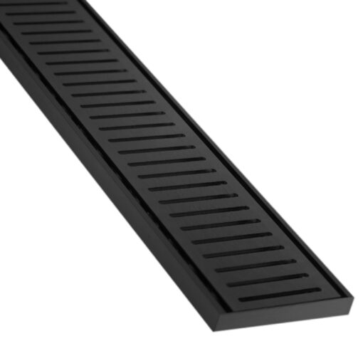 MS Brushed Black Grate 1000mm x 100mm x 14mm/21mm/26mm