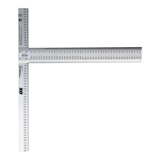 OX Aluminium T Square - Kims Tiling Supplies