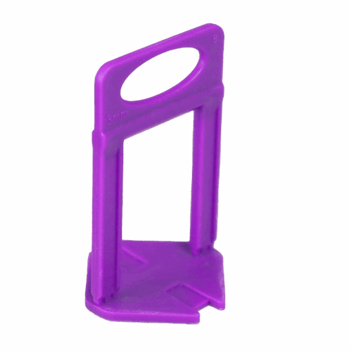 PANTHER LEVELLING SYSTEM 3MM BASE CLIPS - STONE (23-32MM ) 250PCS