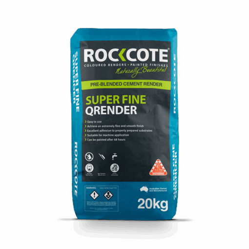 ROCKCOTE Quick Render Fine 20Kg
