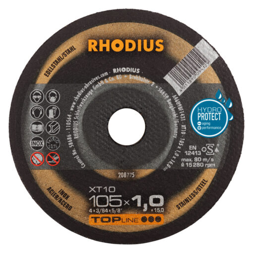 Rhodius XT10 - 100X1X16 Thin