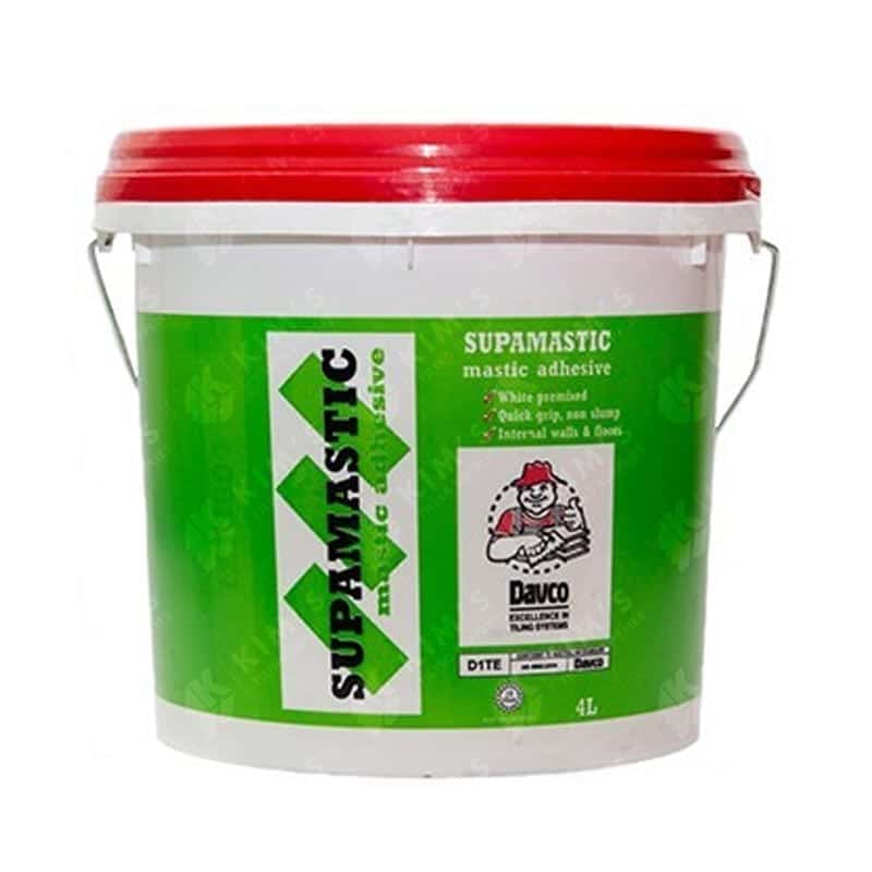 tiling supplies sydney Davco Supamastic Adhesive 4 & 15L - Image 2