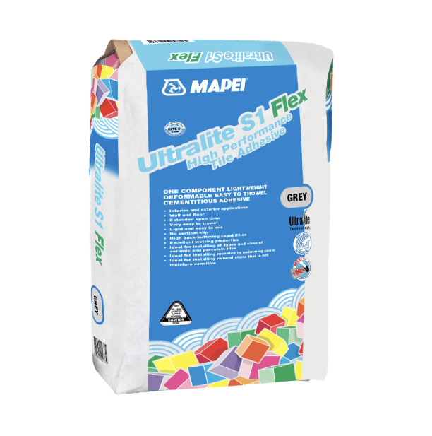 tiling supplies sydney Mapei - Ultralite S1 Flex White 13.5kg - ULW