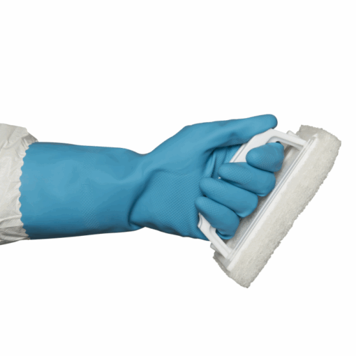 Silverlined Blue Rubber Gloves 144 Pairs/Cartons