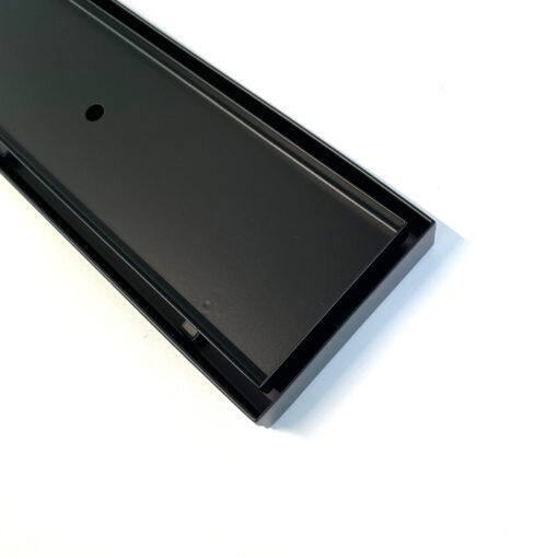 Alternative view of SM SS304 Black Tile Insert Grate (Indoor Use)
