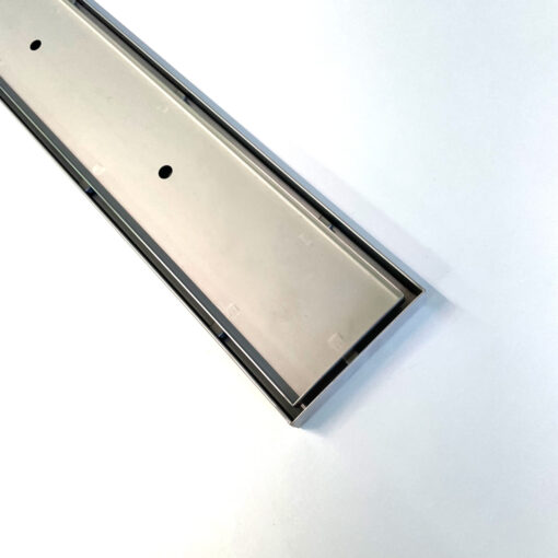 Alternative view of SM SS304 Chrome Tile Insert Grate (Indoor Use)