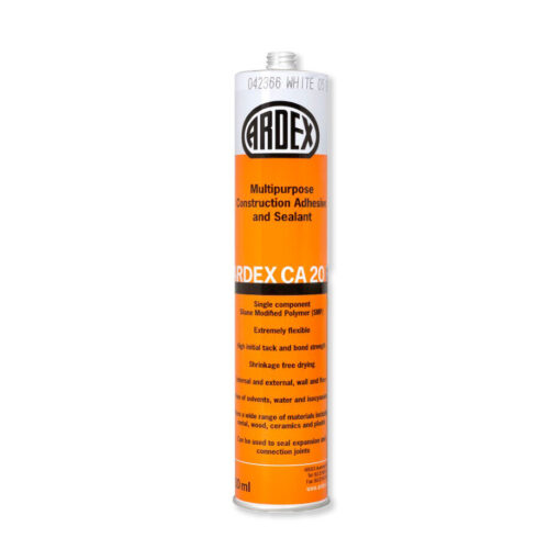 Ardex CA20P Silicone White - Multipurpose Construction Adhesive and Sealant