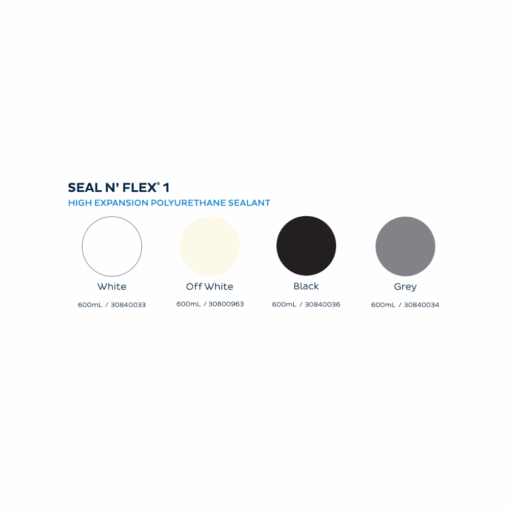 Alternative view of Bostik Seal N Flex 1 Sealant Sausage 600ml (6Colors)