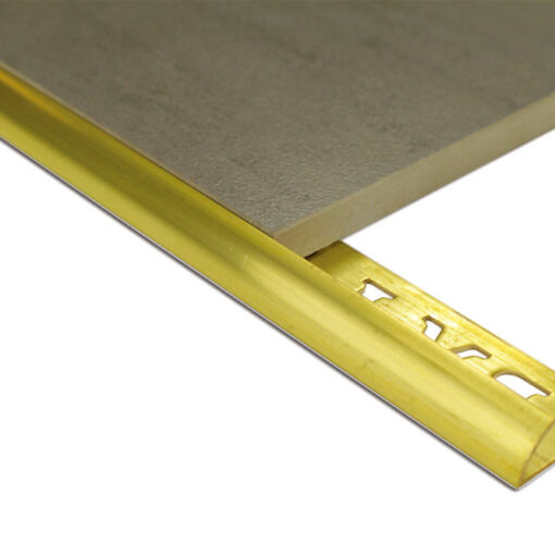 Brass Half Round Trim 8Mm X 2.5M