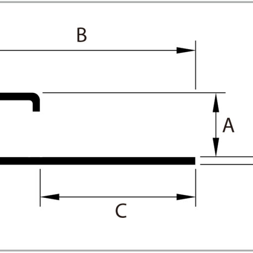 Alternative view of Mosaic Corner Angle 3m (6 Colors & 6 Sizes)