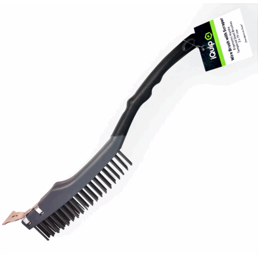 iQuip Hyde Wire Brush MaxxGrip - 8 inch