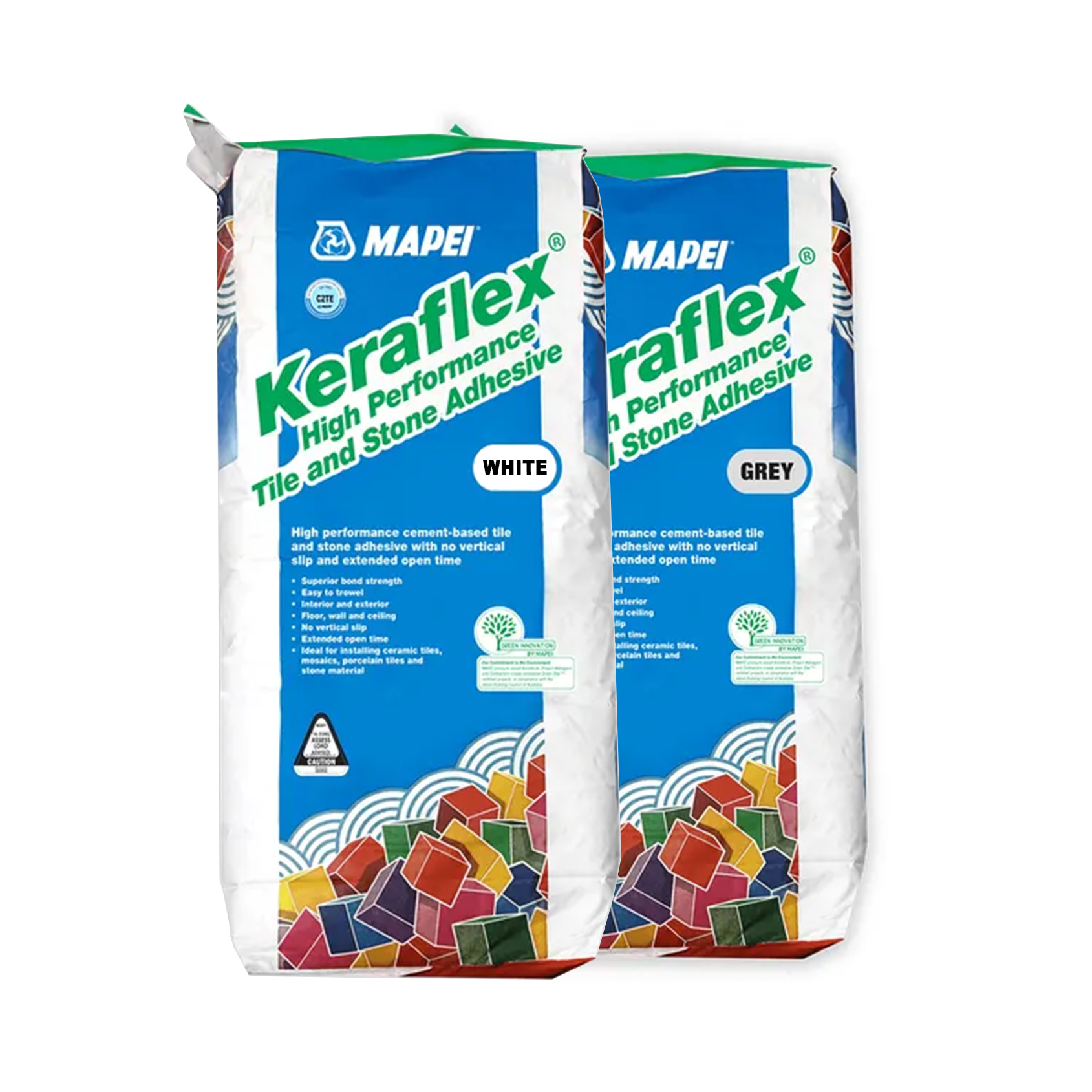 Mapei Keraflex Tile Adhesive White Grey 20kg Kims Tiling Supplies mapei-keraflex-tile-adhesive-white-grey-20kg-kims-tiling-supplies