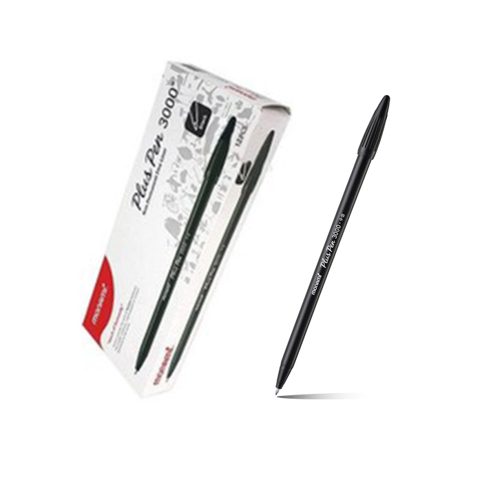 tiling supplies sydney KC - Monami Plus Pen 3000 Black - M-3000