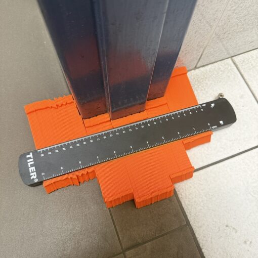 Alternative view of Kc Tiler Contour Gauge 10 inch