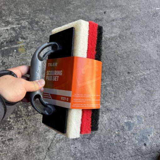 Alternative view of Tiler Scouring Pad Set (Fine, Medium, Heavy-Duty)