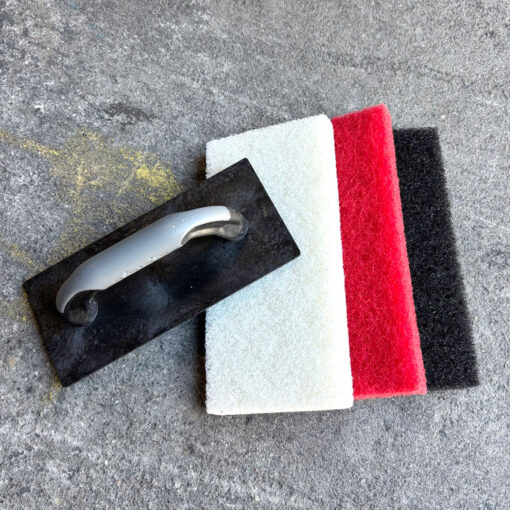 Tiler Scouring Pad Set (Fine, Medium, Heavy-Duty)