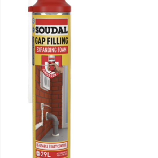 Soudal - Genius Gun Gap Filling Expanding Foam