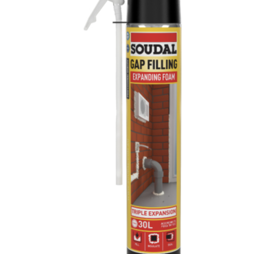 Soudal - Straw Gap Filling Expending Foam 750ml (12/crt)
