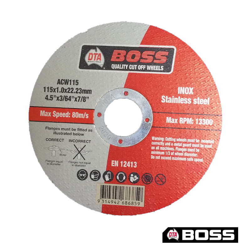 tiling supplies sydney DTA - Abrasive Cutoff Wheel 125mm - ACW125