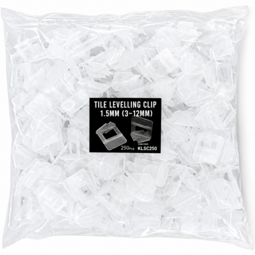 KC - Tile Levelling System Clips 1.5mm 100Pcs (3-12mm) (30/crt) - KLSC