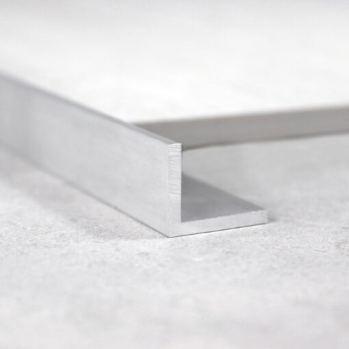 Geometric Aluminium Angle 3m (2 Thicknesses & 20 Sizes)