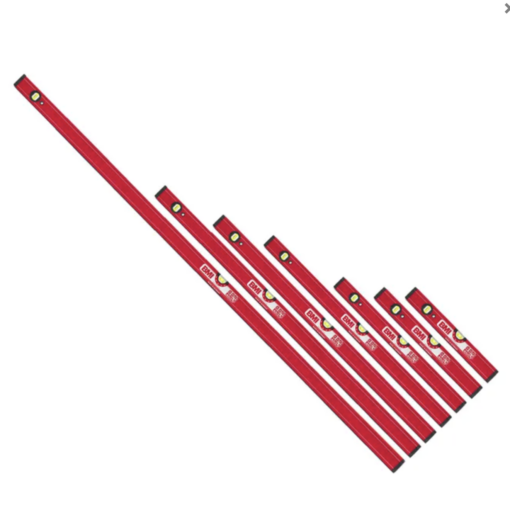 BMI Superstar Level Tradesman 7pcs SET(300mm, 400mm, 600mm, 800mm, 1000mm, 1200mm, 2000mm)